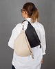 saszetka nerka Torebka nerka Mika beżowa - crossbody bag 1