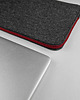 etui na laptopa ETUI NA LAPTOPA Filcowy pokrowiec bordo zamek 8