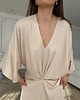 sukienki midi damskie Sukienka Lush pear beige 3