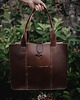 torby na ramię Torba ze skóry, czekoladowo-brązowa torba, Handmade, Shopper 2