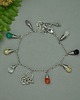 bransoletki wire wrapping Bransoletka serce kolorowa wire wrapping 2