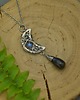 wisiory Wisiorek księżyc niebieski labradoryt wire wrapping 2