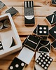 klocki i zabawki drewniane Klocki kontrastowe + karty z kompozycjami 2