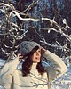 czapki damskie Szara czapka handmade beanie  z wełną 3