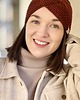 opaski do włosów Opaska turban - Ciemna Miedź 3