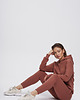 spodnie dresowe damskie Spodnie dresowe COZY Cognac damskie 6