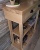 komody Konsola drewniana z litego jesionu w stylu vintage, farmhouse 7