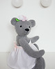 misie i maskotki Panna Misia OOAK 2