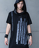 t-shirty męskie ISHIKAWA T-Shirt Unisex Długi Szary nadruk 9