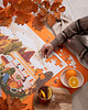 puzzle dla dzieci Muno Puzzle Jesienny Chill Camper by Katarzyna Bednarska 1000 el. w ozdobnej  3