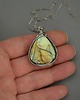 wisiory Wisiorek kolorowy labradoryt wire wrapping 5