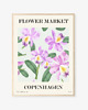 plakaty ZESTAW PLAKATÓW kwiaty FLOWER MARKET 6