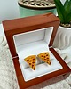 spinki do mankietów SPINKI DO MANKIETÓW koszuli mankietu pizza kawałek 2
