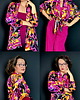 sukienki mini damskie Jedwabiste KIMONO/SUKIENKA kopertowa wzór ośmiornice 100% WISKOZA PREMIUM 7