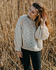 swetry damskie  Flowery Sweater Ecru 8
