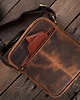 torby i nerki męskie SASZETKA TORBA MĘSKA ZE SKÓRY NATURALNEJ VINTAGE PAOLO PERUZZI T-74-HBR 4