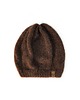 czapki damskie Lekka czapka z wełny alpaki mokka ciemny brąz 1