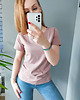 t-shirt damskie T-SHIRT I274 CAPPUCCINO 2