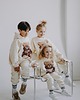 bluzy dla dziewczynki Bluza oversize Biscuit Teddy 2