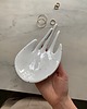 pojemniki na biżuterię Ceramiczna Dłoń Podstawka na Biżuterię w Srebrne Ciapki 4