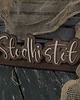 dodatki ślubne Drewniany napis stojący - Słodki stół 2