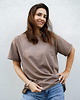 t-shirt damskie T-shirt Voila Cappuccino 4