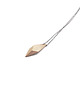 wisiory ONE EDGE / satin BRASS necklace 2