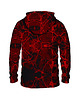 bluzy męskie Męska Bluza z kapturem Marble Dark Red 1