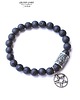 bransoletki drewniane Bransoletka  z węzłem celtyckim pentagramem i lawą. Amulet  prezent unisex 4