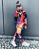 bluzy dla chłopców Bluza Zamek Chłopiec DR.CROW Fraktal 1