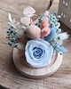 dodatki - różne Wieczna róża w szkle prezent na rocznicę dekoracja do domu dekoracja handmade 3