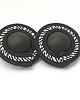 kolczyki soutache Zebra mini 2 1