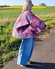 kurtki damskie Żakardowe kimono 2