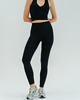 legginsy Legginsy modelujące do jogi, fitness, pilates MALIBU EVENINGS - black sky 1