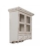 szafki Szafka Wisząca Witryna Wisząca z Szufladami Antique White 1