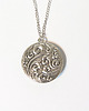 wisiory Medalion, naszyjnik - Słoń - duży 2