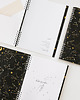 kalendarze i plannery NOTES GWIAZDOZBIORY CZARNE B5  160 stron  SZARE LINIE 1
