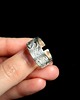 Pierścionki srebrne Szeroki pierścionek Moon Surface 10 mm 5
