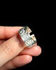 pierścionki srebrne Szeroki pierścionek Moon Surface 10 mm 5