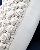 poduszki plecione Poduszka Cosy I biała knitted dziergana 45cm 3