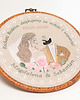Ślub - inne Haft ślubny w oprawie 20 cm,pamiątka ślubna, podziękowania ślubne 5