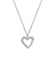 srebrne naszyjniki Naszyjnik OPEN HEART srebrny 1