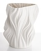 wazony Wazon porcelanowy 20,5x16,5x16,5 cm IRREGULAR biały 2