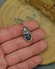 wisiory Mały wisiorek niebieski labradoryt wire wrapping 2