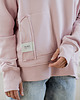 bluza z kapturem damska Bluza kangurka Jasny róż Hat Switch 5