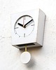 zegary Zegar ścienny drewniany cichy Biały  minimalistyczny 5