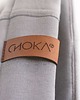bluza z kapturem damska Bardzo ciepła bluza CHOKA LAZY KANGAROO GREY oversize 2