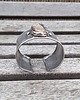 bransoletki wire wrapping Krzemień w gniazdku - bransoletka na zamówienie 3
