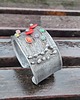 bransoletki wire wrapping Małe kwiatki - bransoletka regulowana 1