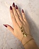 bransoletki złote Bransoletka z pierścionkiem Goldie Steel 2w1 1